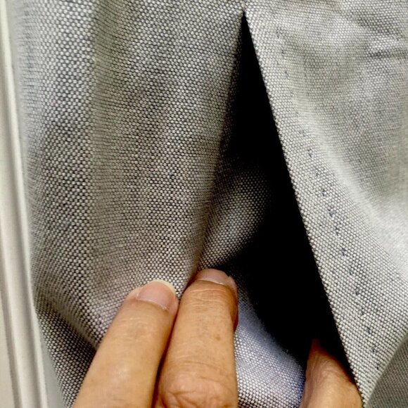 Talbots Womens NWT Linen Blend Soft Chambray Top Stitched Lined Pencil Skirt Sz6 - Picture 3 of 12